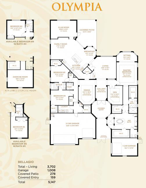 Olympia Bellagio Model New Homes In Wellington