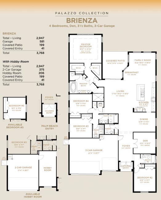 Olympia Brienza Model New Homes In Wellington, Florida