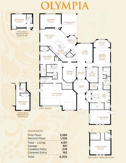 Olympia Diamante Model New Homes In Wellington, FL Minto