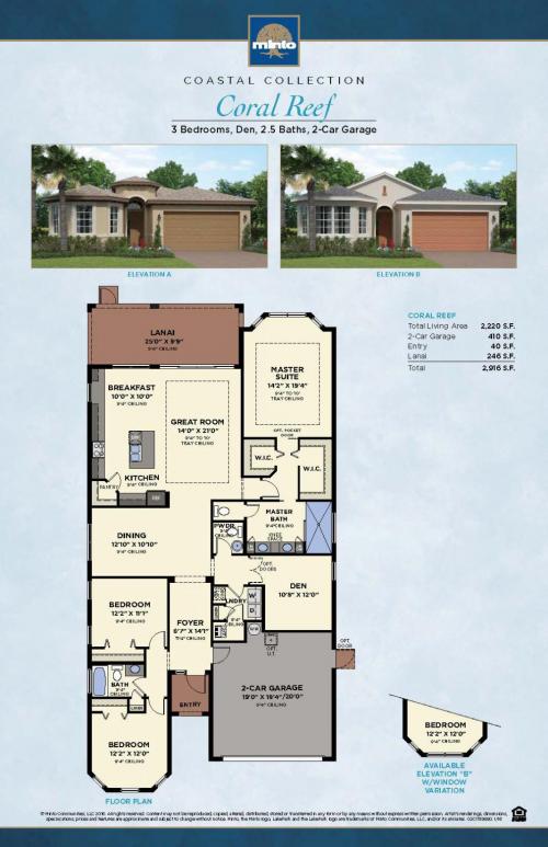 Coral Reef Plans Amp Pictures New Construction Homes In