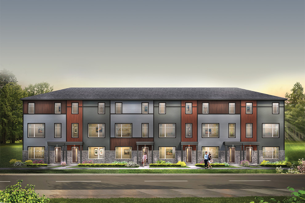 Urban Townhome Exterior