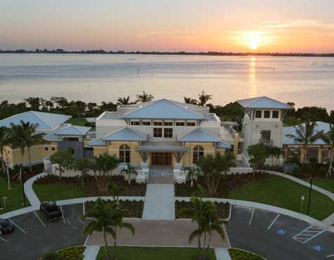Beach Club at Harbour Isle in Anna Maria Sound at sunset. Now on sale