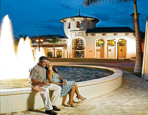 Artesia Villa at night