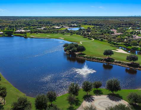 TwinEagles golf course, in Naples, Florida