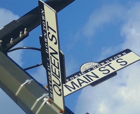 Queen's Landing will be close to the historic downtown, at Queen St. and Main St.