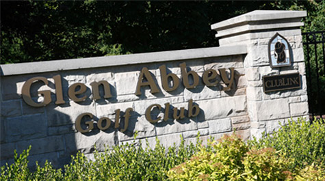 Glen Abbey Golf Club is one of the many places to visit in Oakville, home to 300km of trails and plenty of greenspace