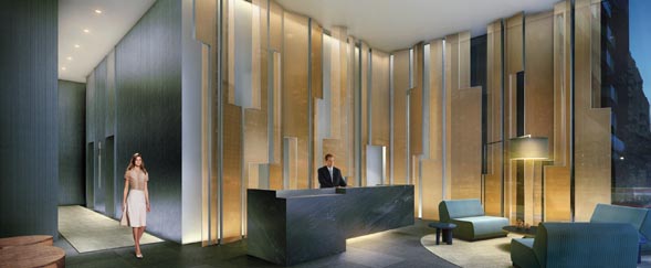 Minto Westside's lobby will have a 24-hour executive concierge