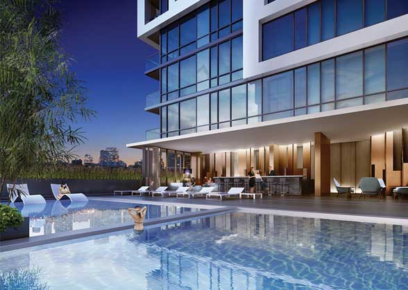 Minto Westside will offer party rooms, courtyards and indoor and outdoor lounges.