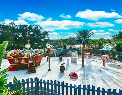 Overview of Festival Waterpark in Orlando, Florida