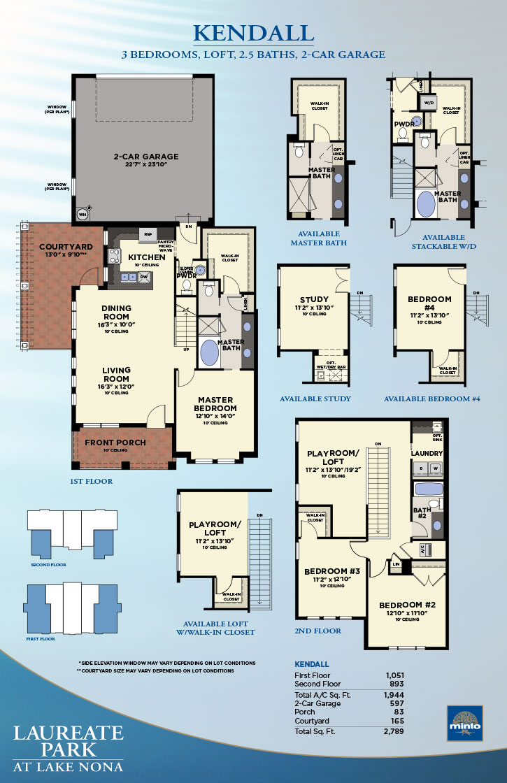 Laureate Park At Lake Nona Kendall Model Orlando Homes Minto Return To Collections