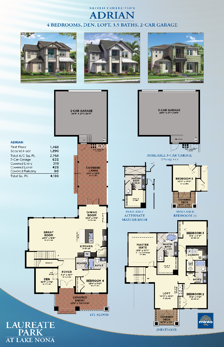 Laureate Park At Lake Nona Adrian New Homes In Orlando