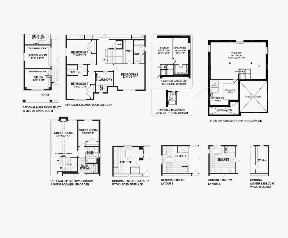 Mahogany The Linden New Homes In Manotick Minto