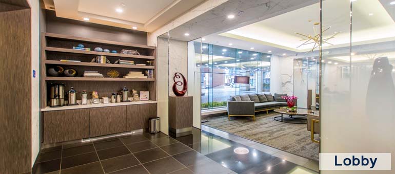 Short Term Furnished Luxury Rentals Toronto Minto Yorkville Lobby In Luxury Apartments For Rent Yorkville Downtown Toronto